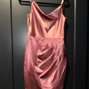 BCX Shimmering Rose Mini Dress
